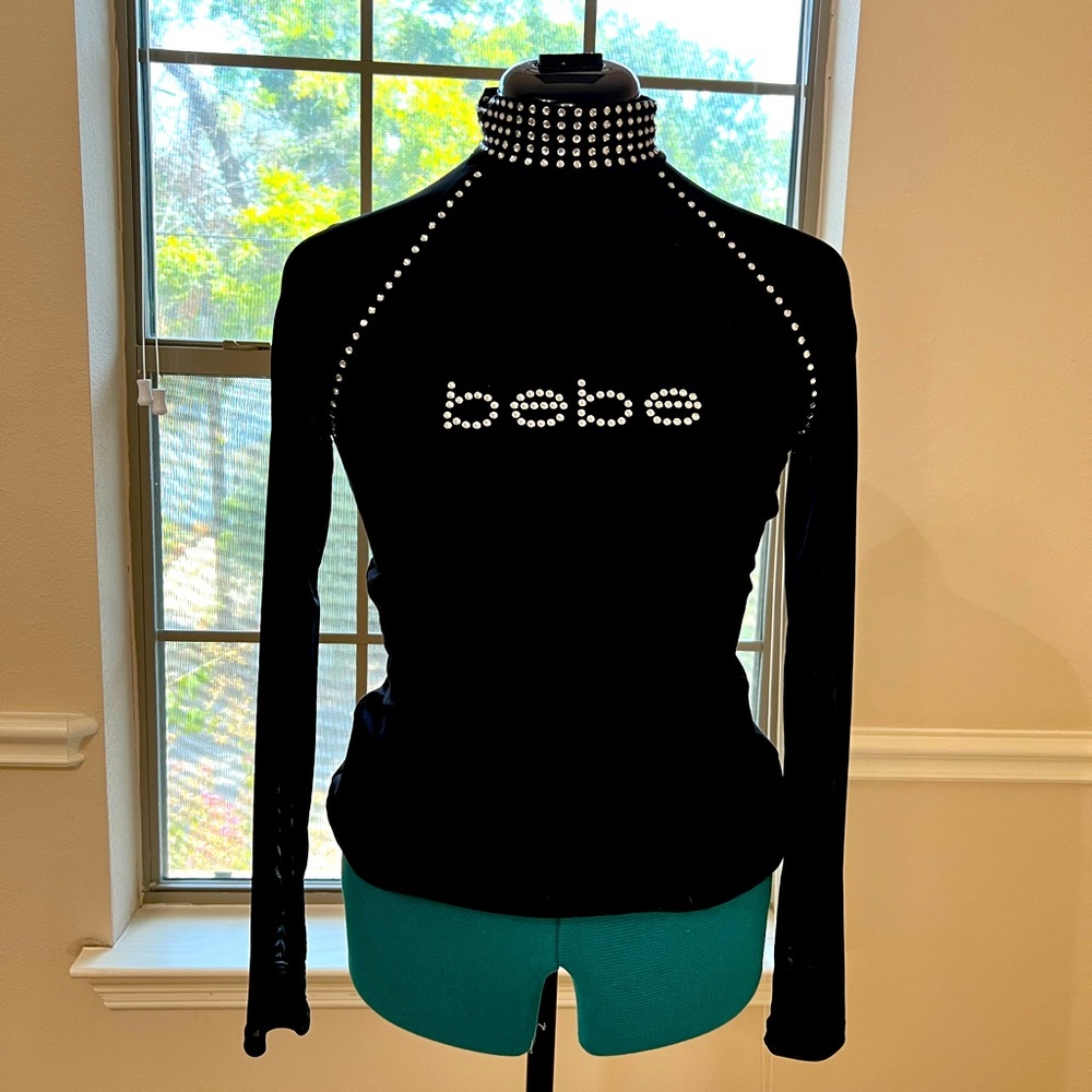 Never Worn Bebe Mesh Workout Top